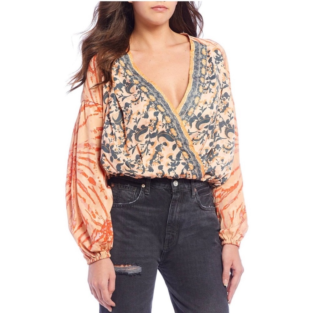 Free People Cruisin Together crossover top NWT